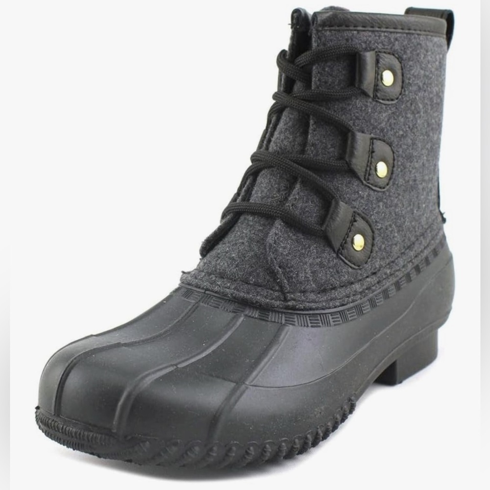 Tommy Hilfiger Reanna Duck Boots | Fleece-Lined Waterproof Lace-Up | Size 7